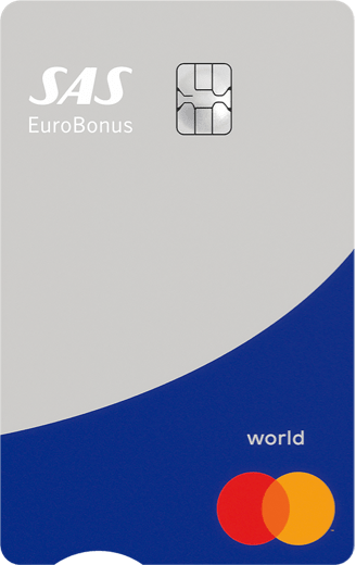 SAS EuroBonus Mastercard Kredittkort Med EuroBonus poeng
